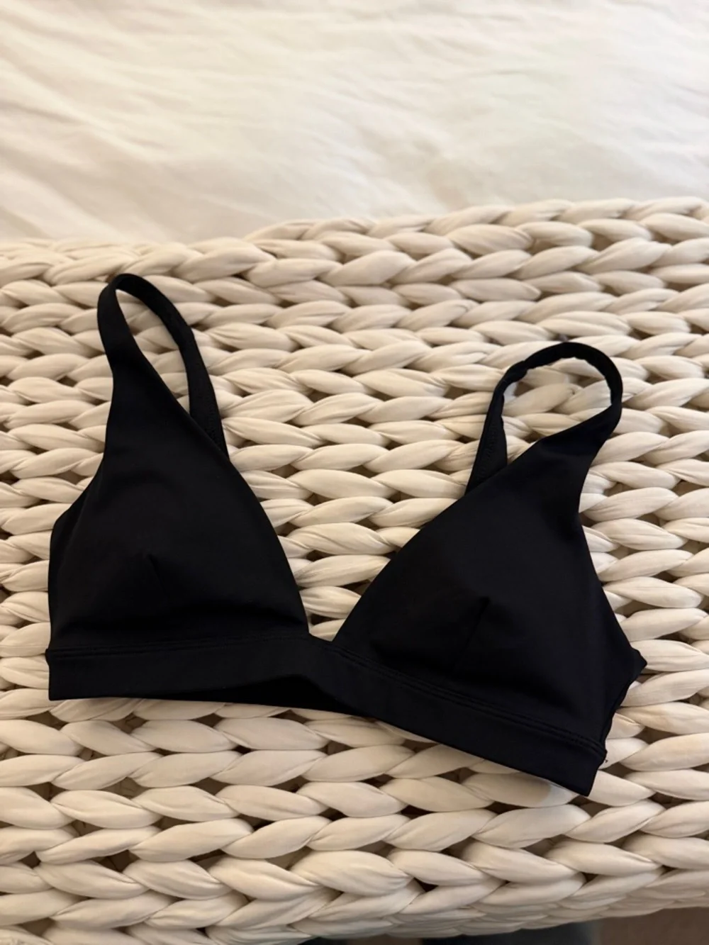 CSB Black Triangle Bralette - Picture 1 of 3